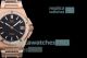 IWS Swiss Replica IWC Schaffhausen Ingenieur Black Dial Diamond Rose Gold Ladies Watch (7)_th.jpg